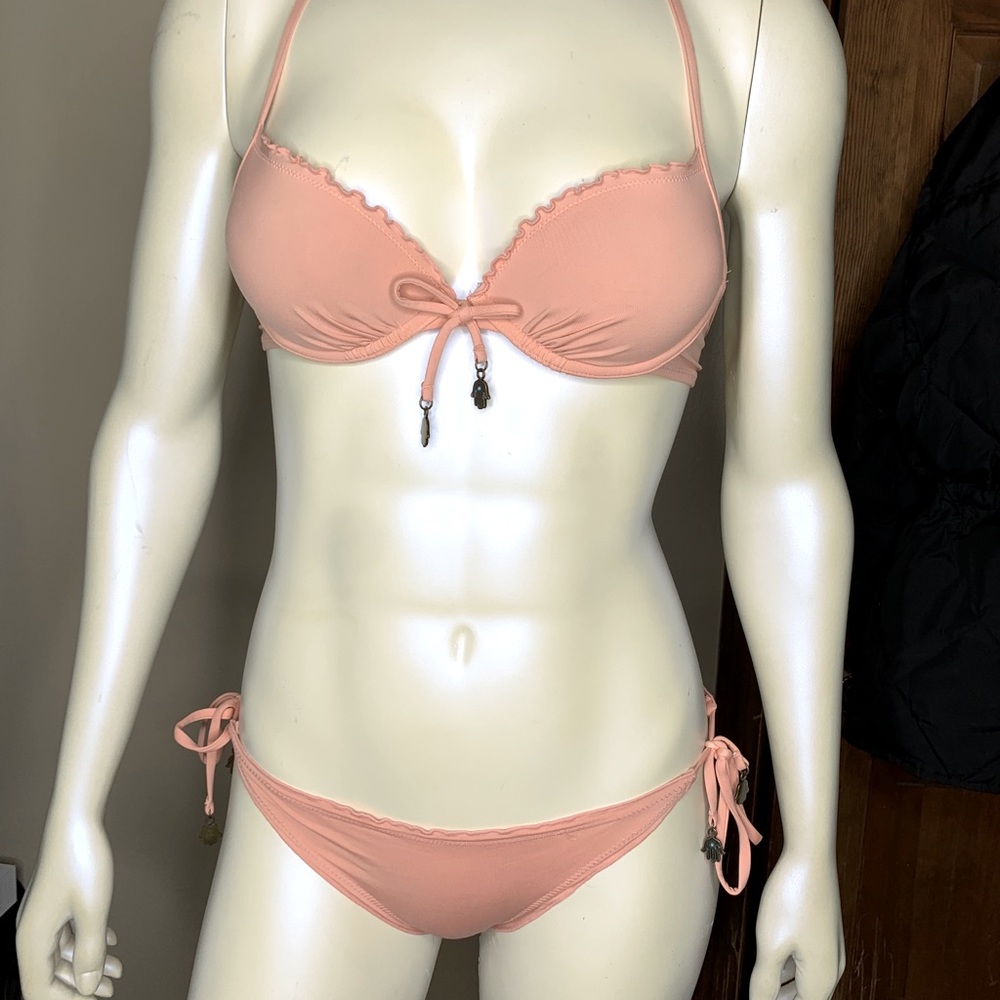 Ruched Push Up Bikini